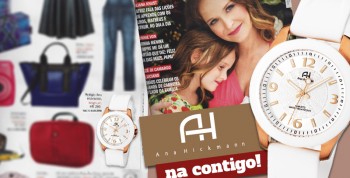 Relógio Ana Hickmann na Revista Contigo